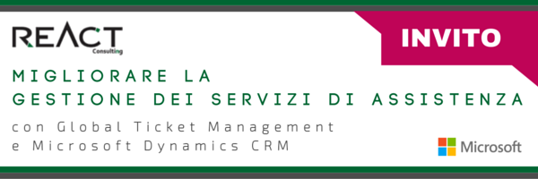 Global Ticket Management Microsoft Dynamic CRM